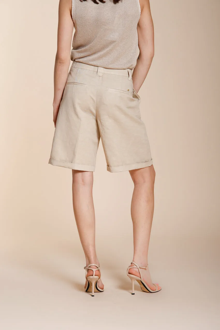 Mason's Brigitte bermuda chino donna gesso relaxed
