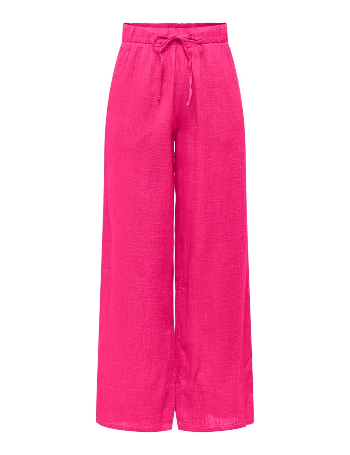 ONLY Onlleoni Seersucker pantaloni donna elastico