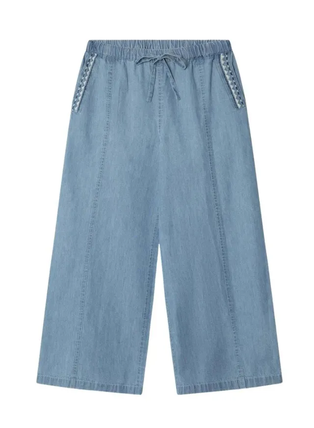 Pepe Jeans Ivy Pants pantaloni bimba 10 anni denim larghi