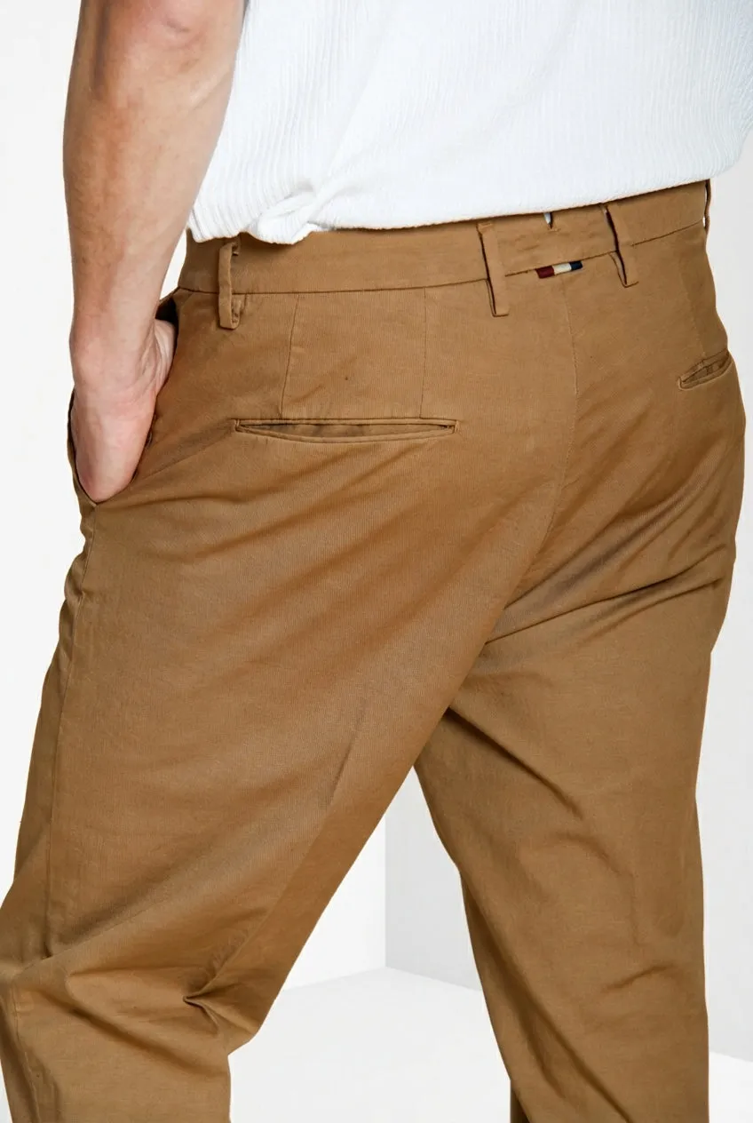 Mason's Boston chino uomo falegname relaxed lino
