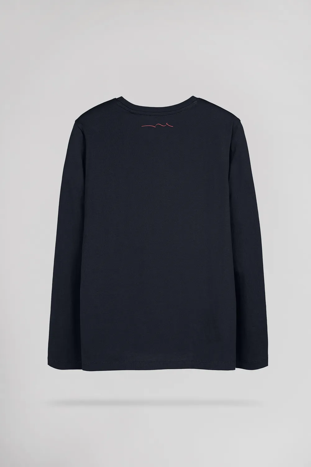 Teddy Smith T-Evan ML JR t-shirt maniche lunghe navy cotone