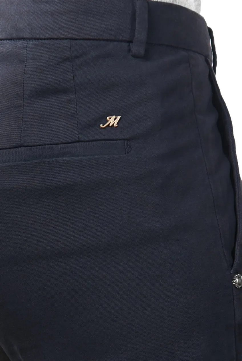 Mason's New York Carrot Chino Donna Blu Notte Carrot Fit Cotone