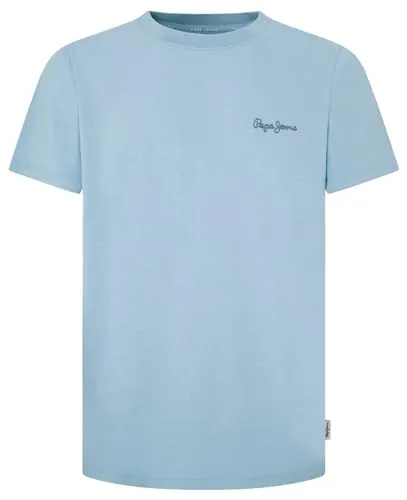 Pepe Jeans Cliford T-Shirt Uomo Blu Stampa Logo