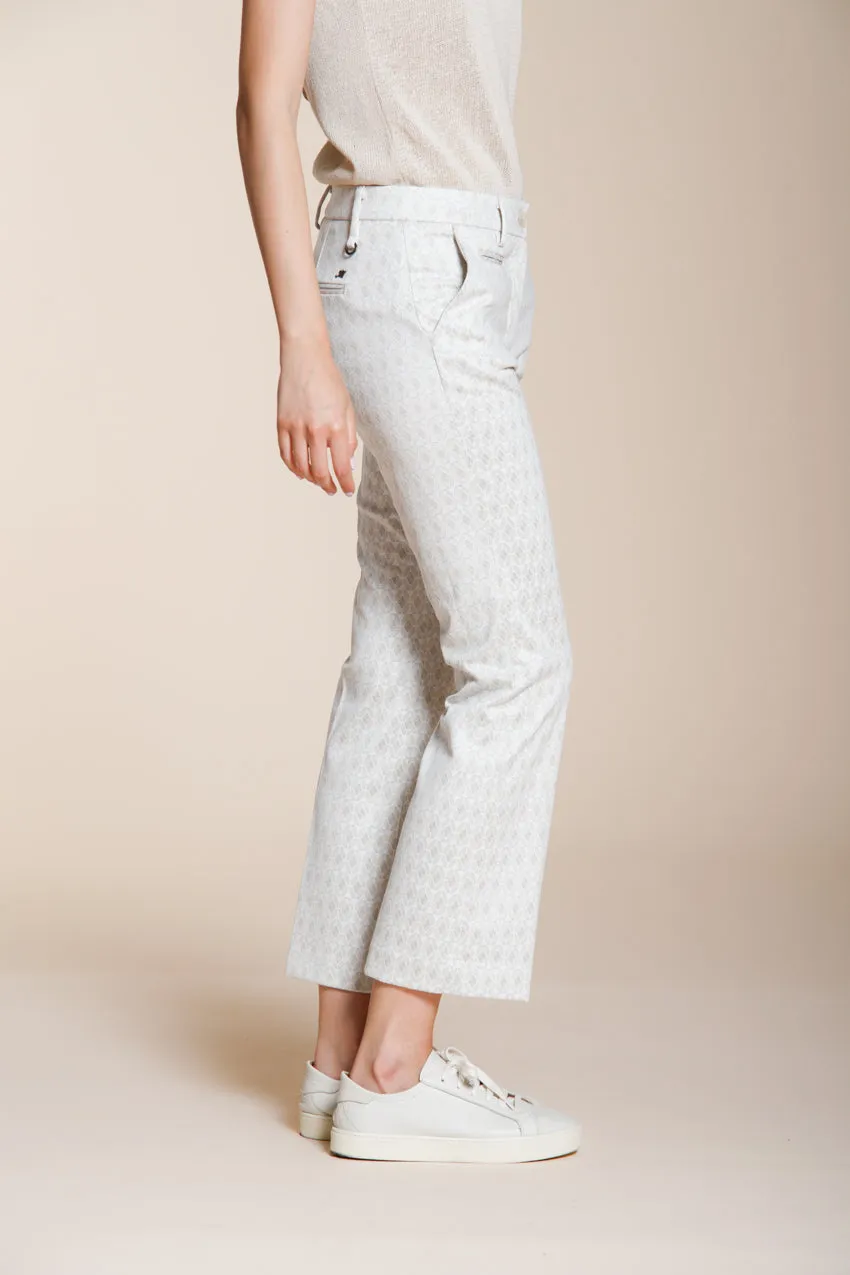 Mason’s New York Trumpet chino panna slim rombi
