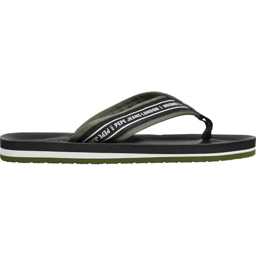 Pepe Jeans Miami Street infradito uomo 39,5 nero logo