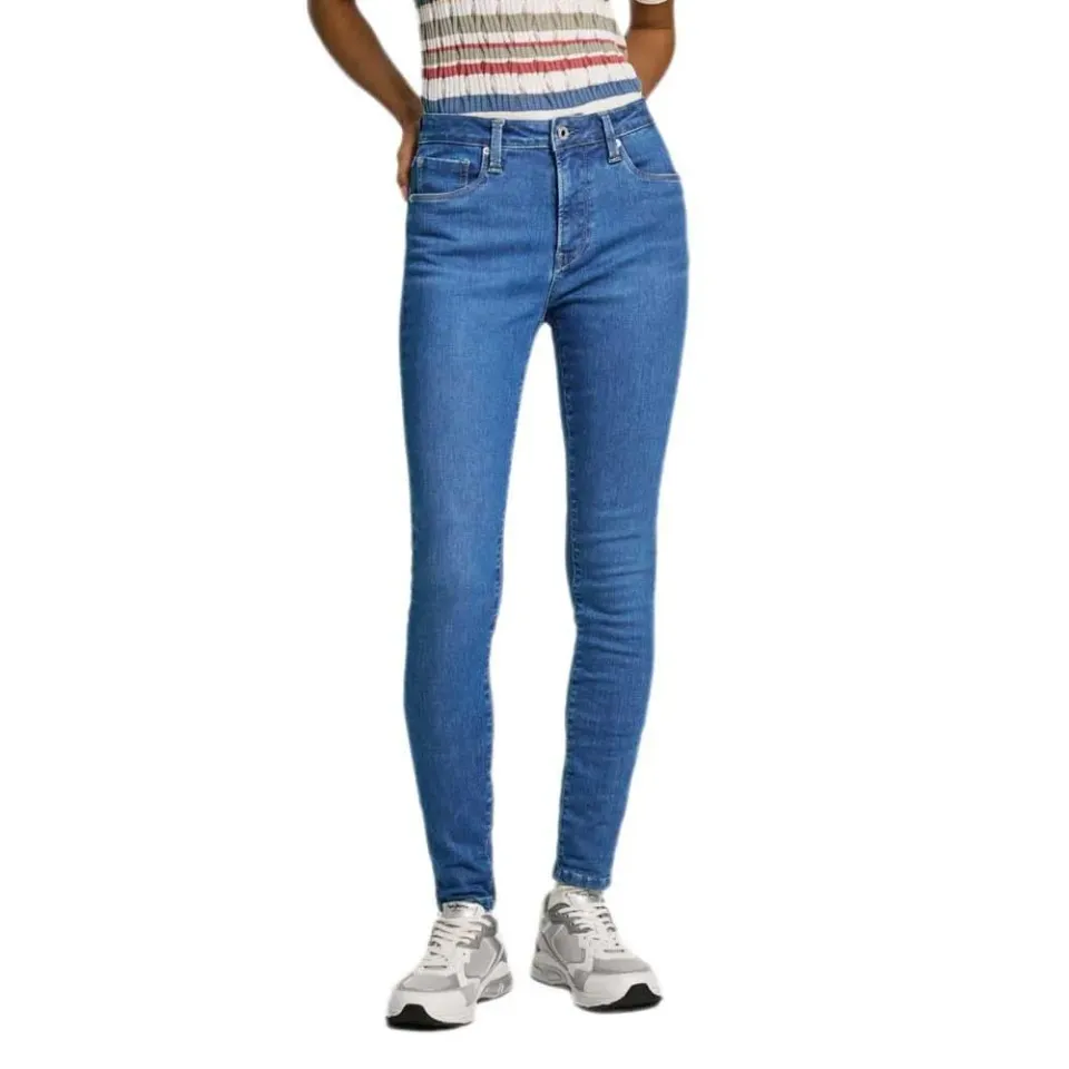 Pepe Jeans Fit Super Skinny jeans donna 27W/30L vita alta
