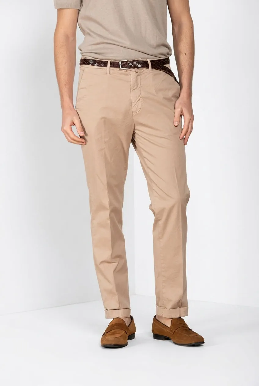 Mason's Boston pantalone chino beige medio relaxed