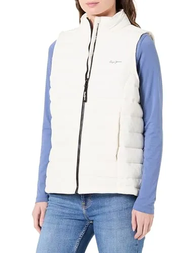 Pepe Jeans Light Puffer Gilet Donna Imbottito