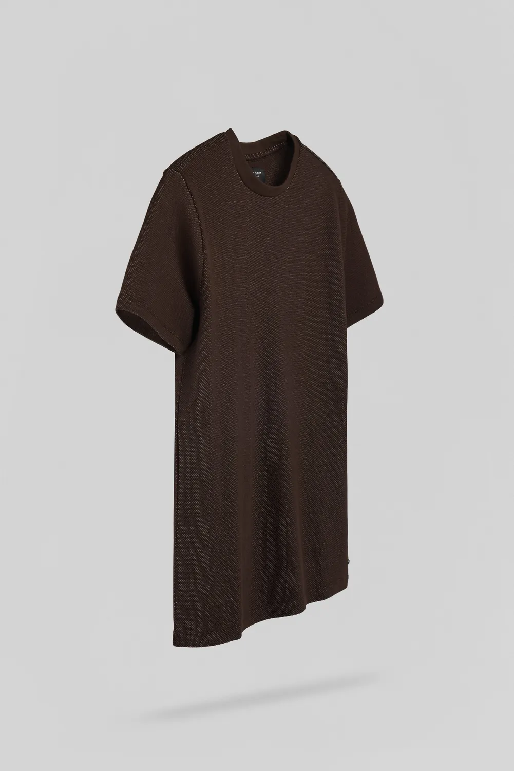 Teddy Smith T-Noam T-shirt Uomo Prugna Piqué Cotone