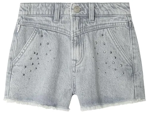 Pepe Jeans Patty A-Line Short pantaloncini bambina 14 anni grigio borchie