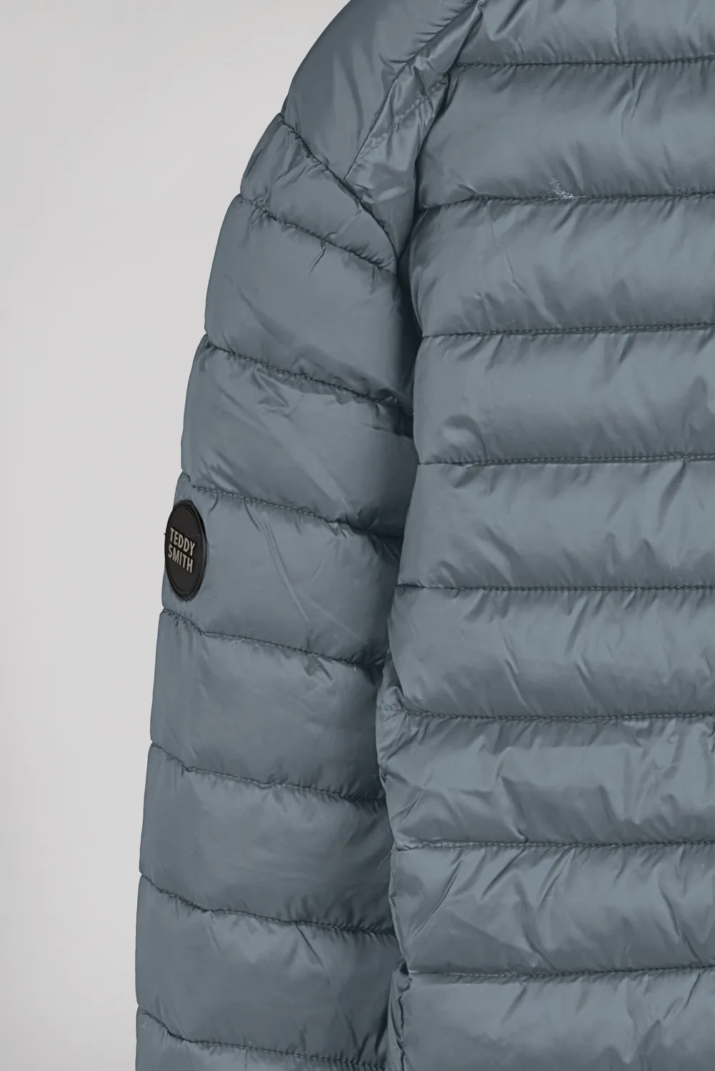 Teddy Smith Blight Piumino Leggero Strom Grey Uomo