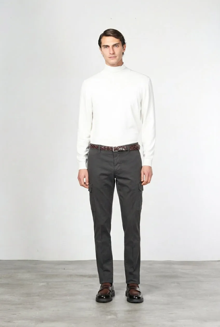 Mason's Chile Pantalone Cargo Marrone Chiaro Regular Fit