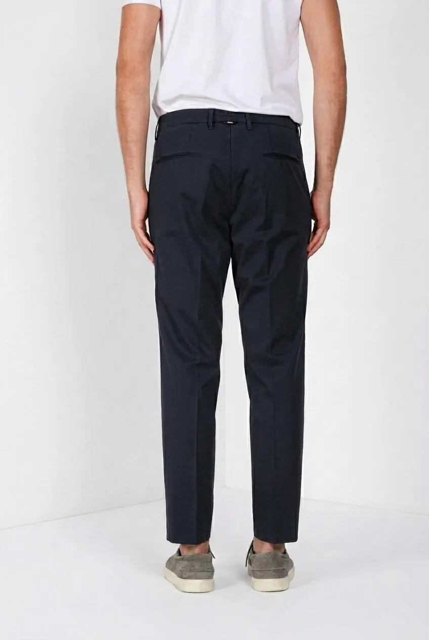Mason's Boston chino uomo blu notte relaxed fit
