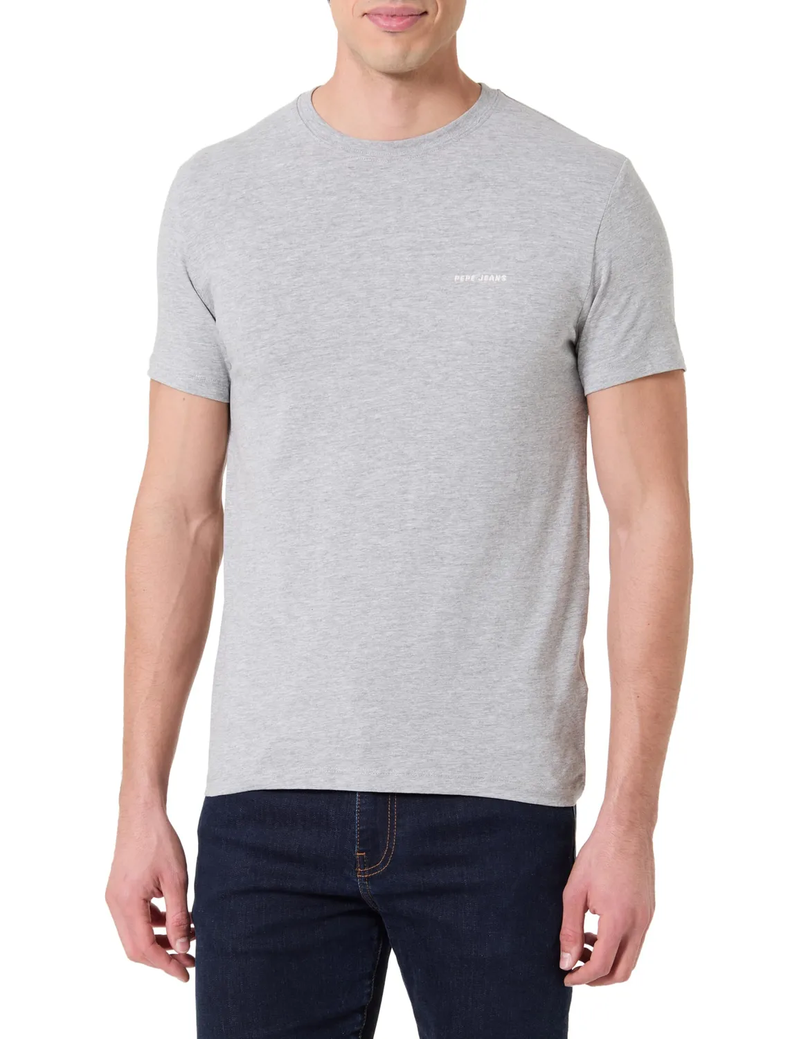 Pepe Jeans Basic Logo Stretch t-shirt uomo slim