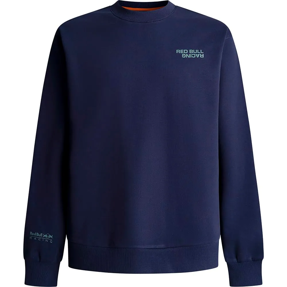 Pepe Jeans Reflect Logo Crew Felpa uomo navy cotone 320 gr