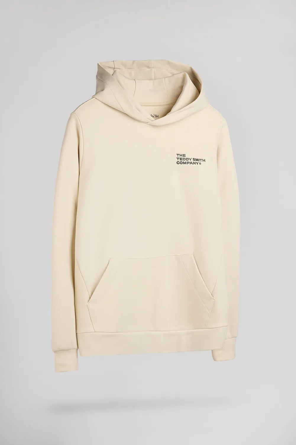 Teddy Smith S-Company Hoody felpa crema ragazzo
