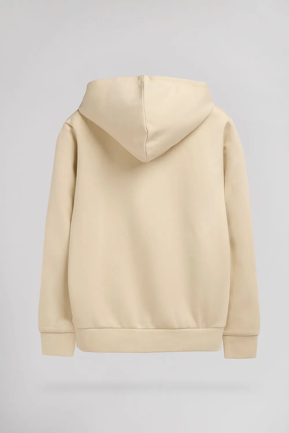 Teddy Smith S-Nark Hoody JR felpa bambino beige chiaro cotone