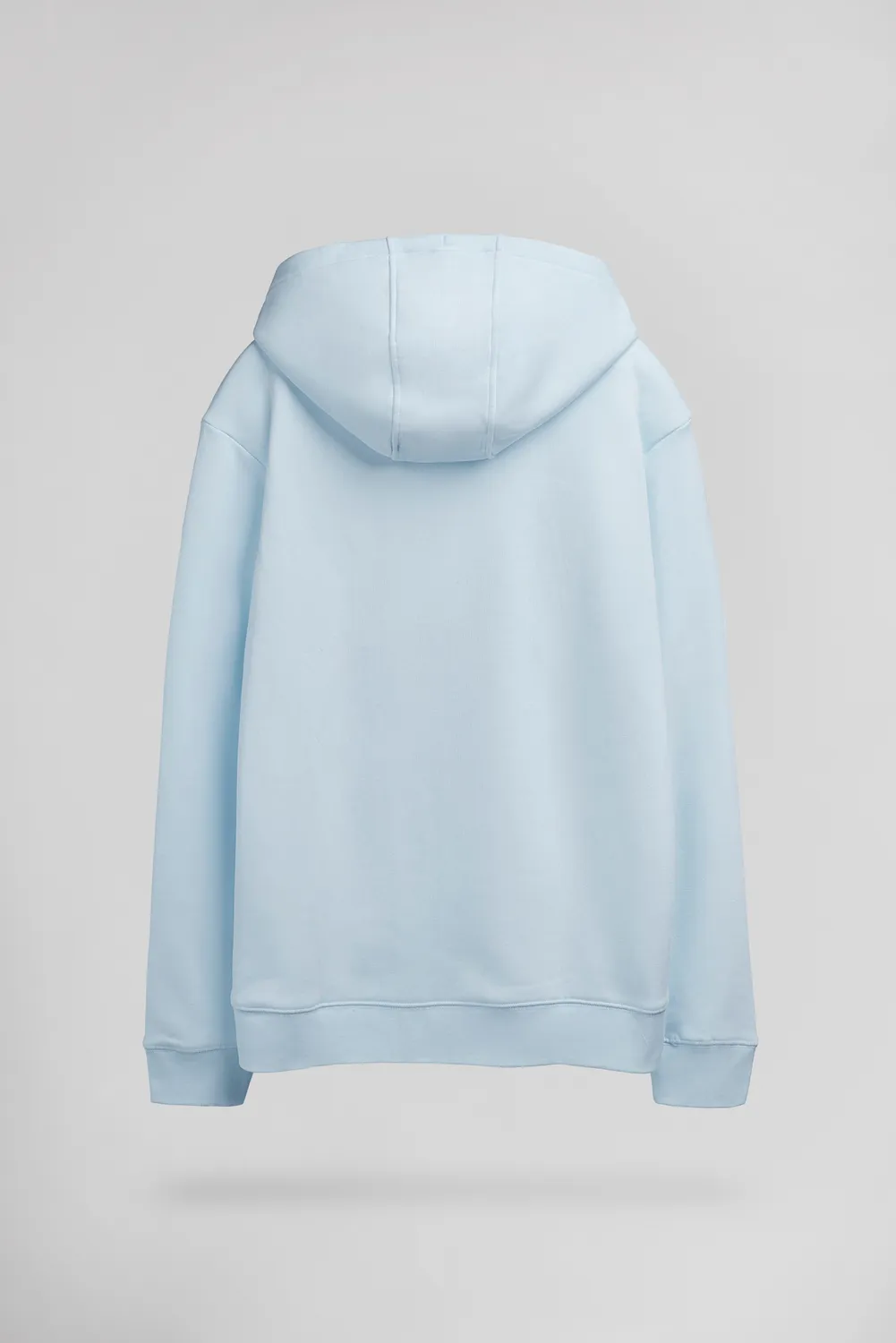 Teddy Smith S-Jim Hoody felpa cappuccio azzurro uomo