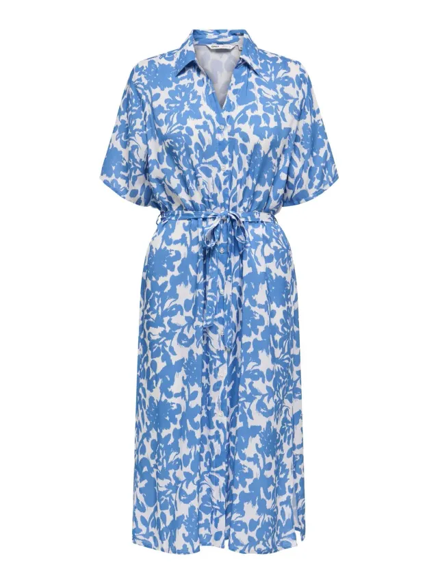 ONLY Asmin vestito midi S svasato