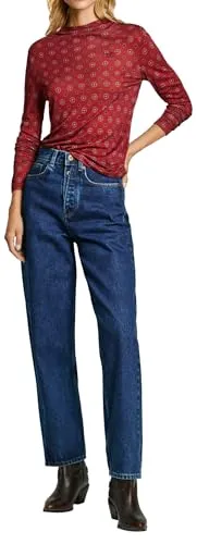 Pepe Jeans Elicia T-Shirt Donna M Collo Alto