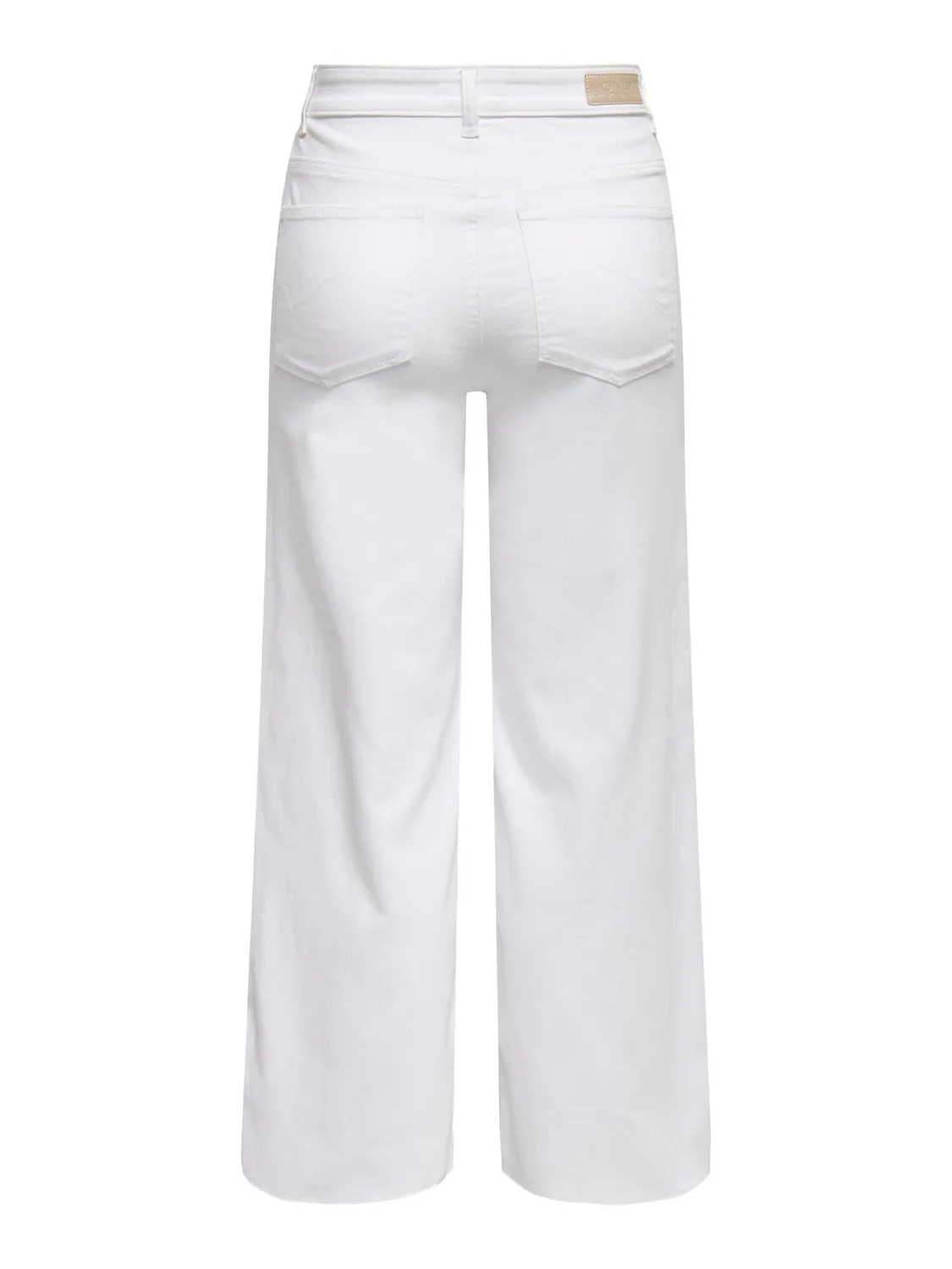 ONLY Onlann Madison jeans larghi cropped vita alta
