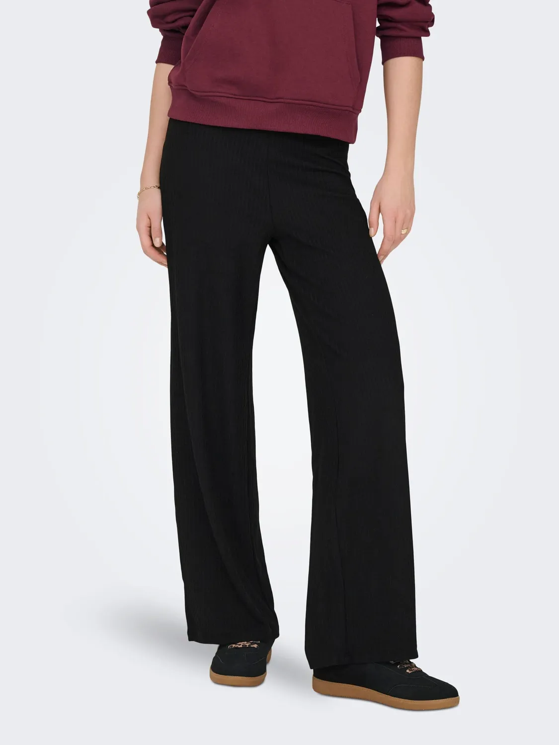 ONLY ONLEMMA Regular Trousers pantaloni donna neri L
