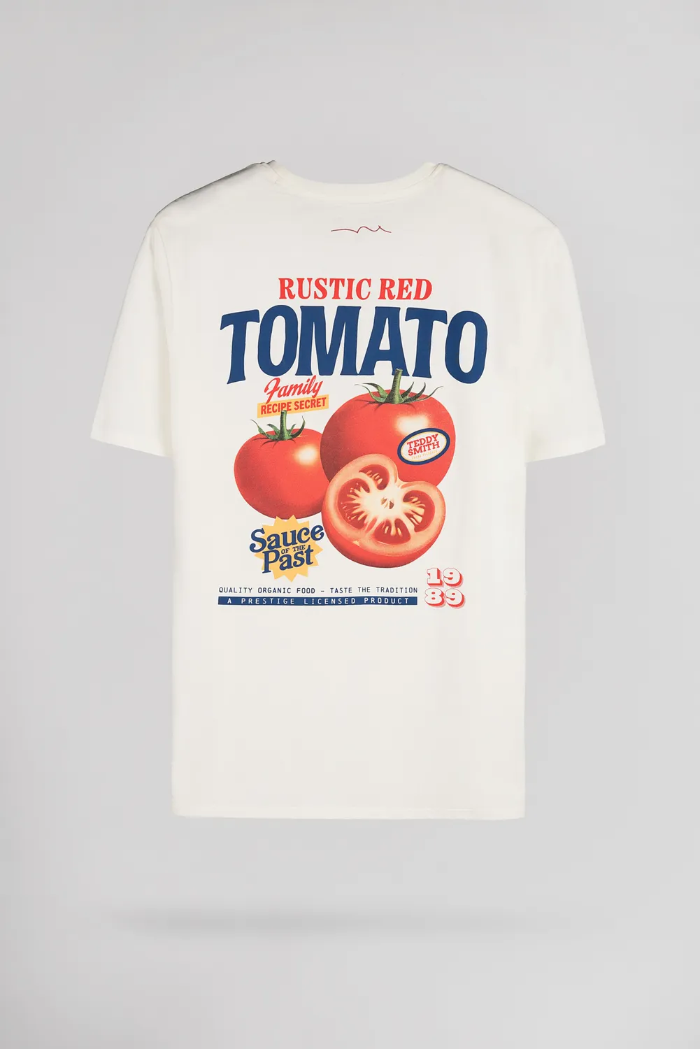 Teddy Smith T-Tomato Mc t-shirt uomo bianca