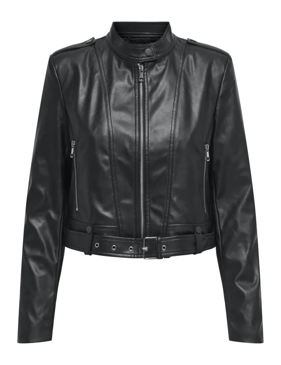 Only Onlsadie Cc Giacca Donna Ecopelle Nero