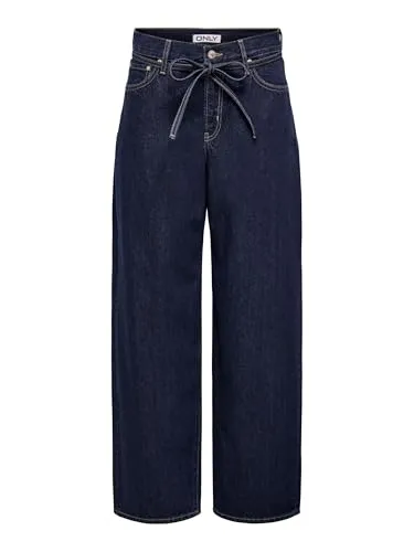 ONLY Onlgianna MW Straight DNM Dot630 jeans 30W/32L dritti