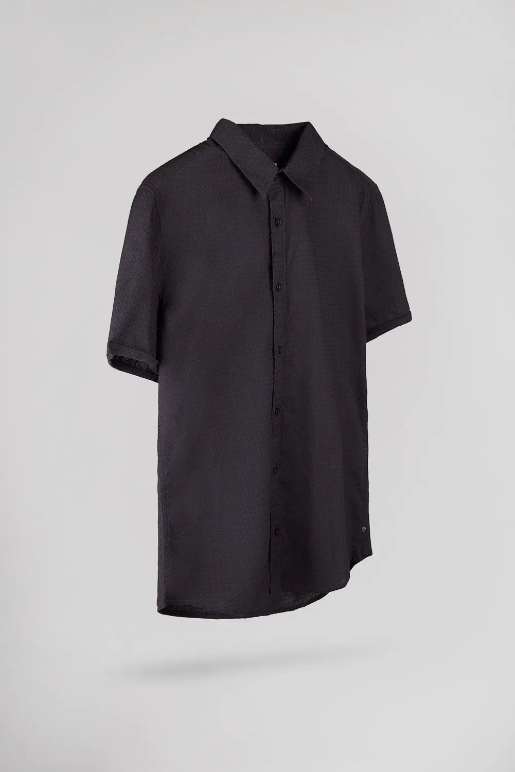 Teddy Smith Cut 2 camicia slim uomo blu navy