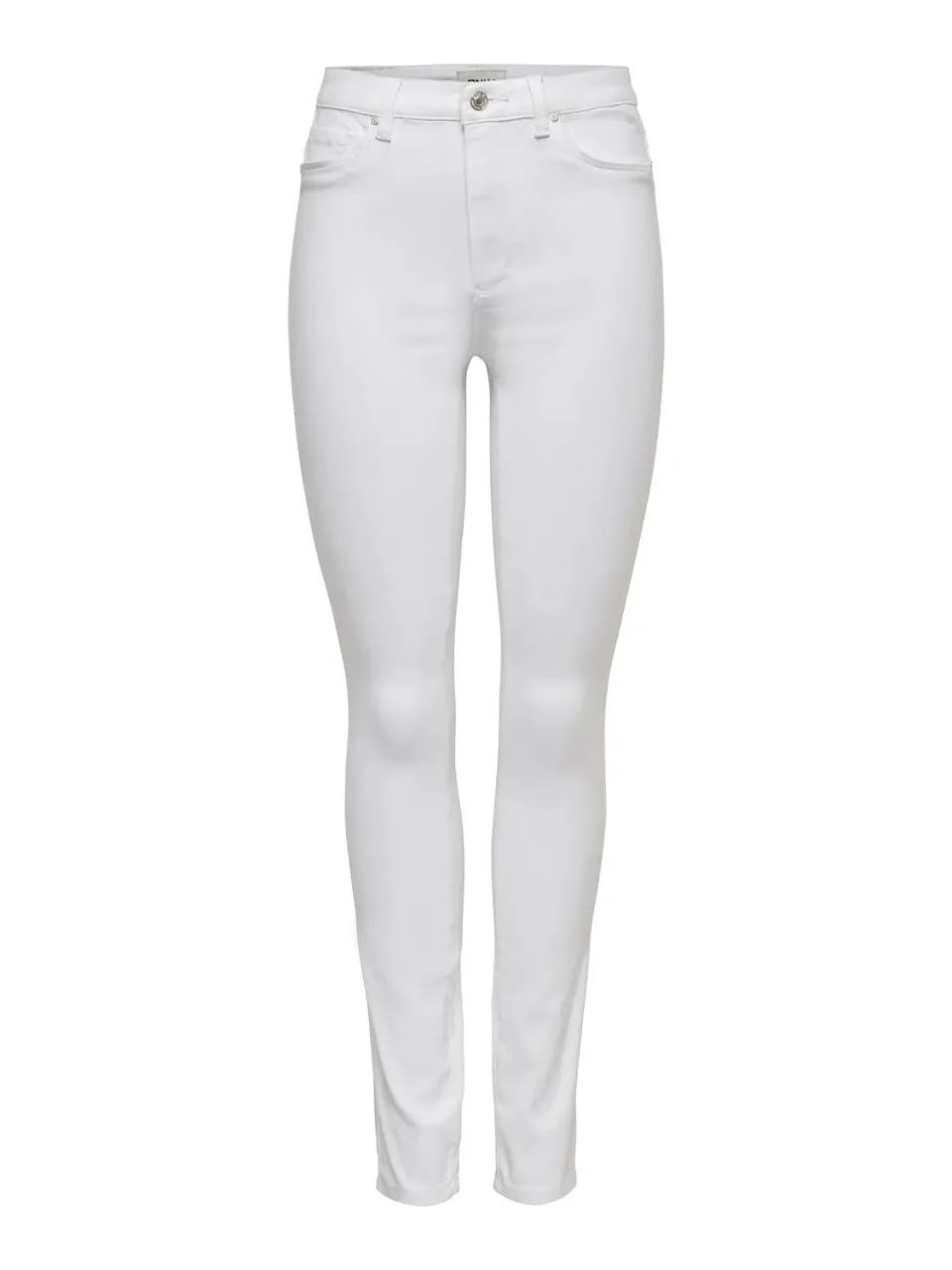 Only Onlroyal HW Skinny jeans donna bianco M/30L