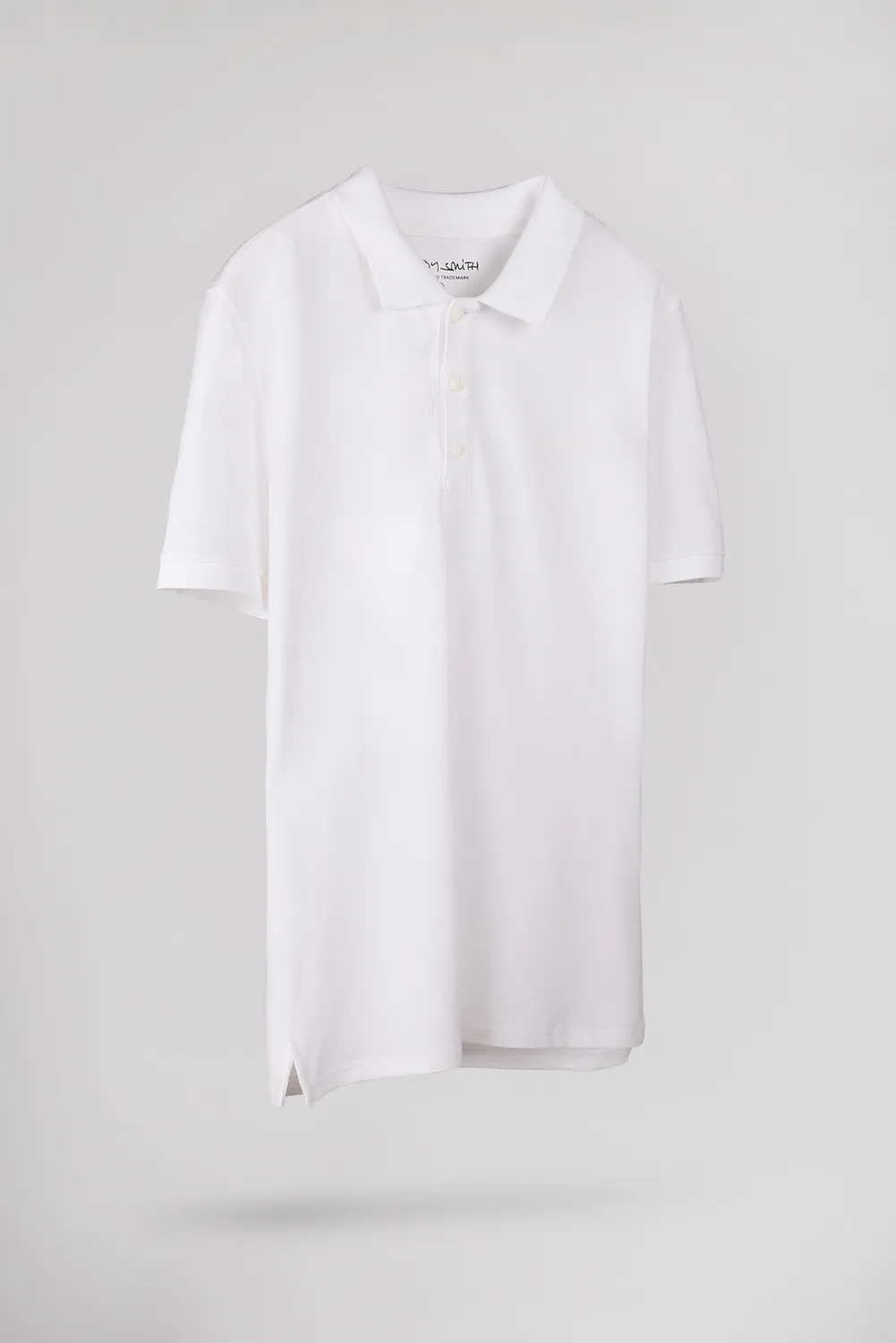 Teddy Smith P-Alban polo uomo bianco piqué cotone