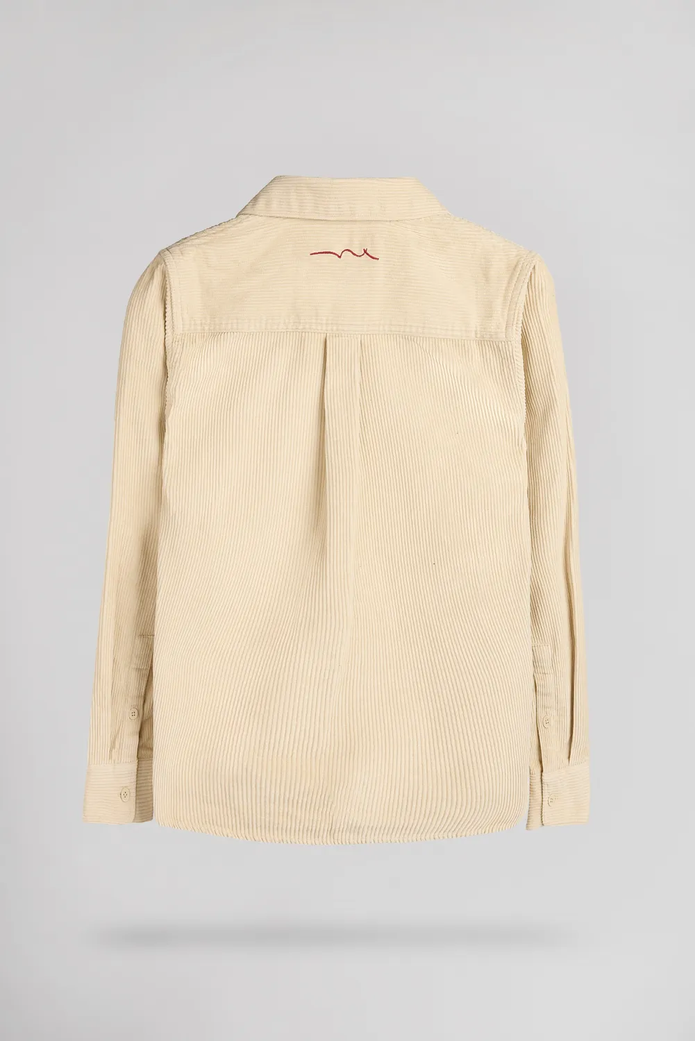 Teddy Smith C-Velvet ML Camicia Bambino Beige Velluto Maniche Lunghe