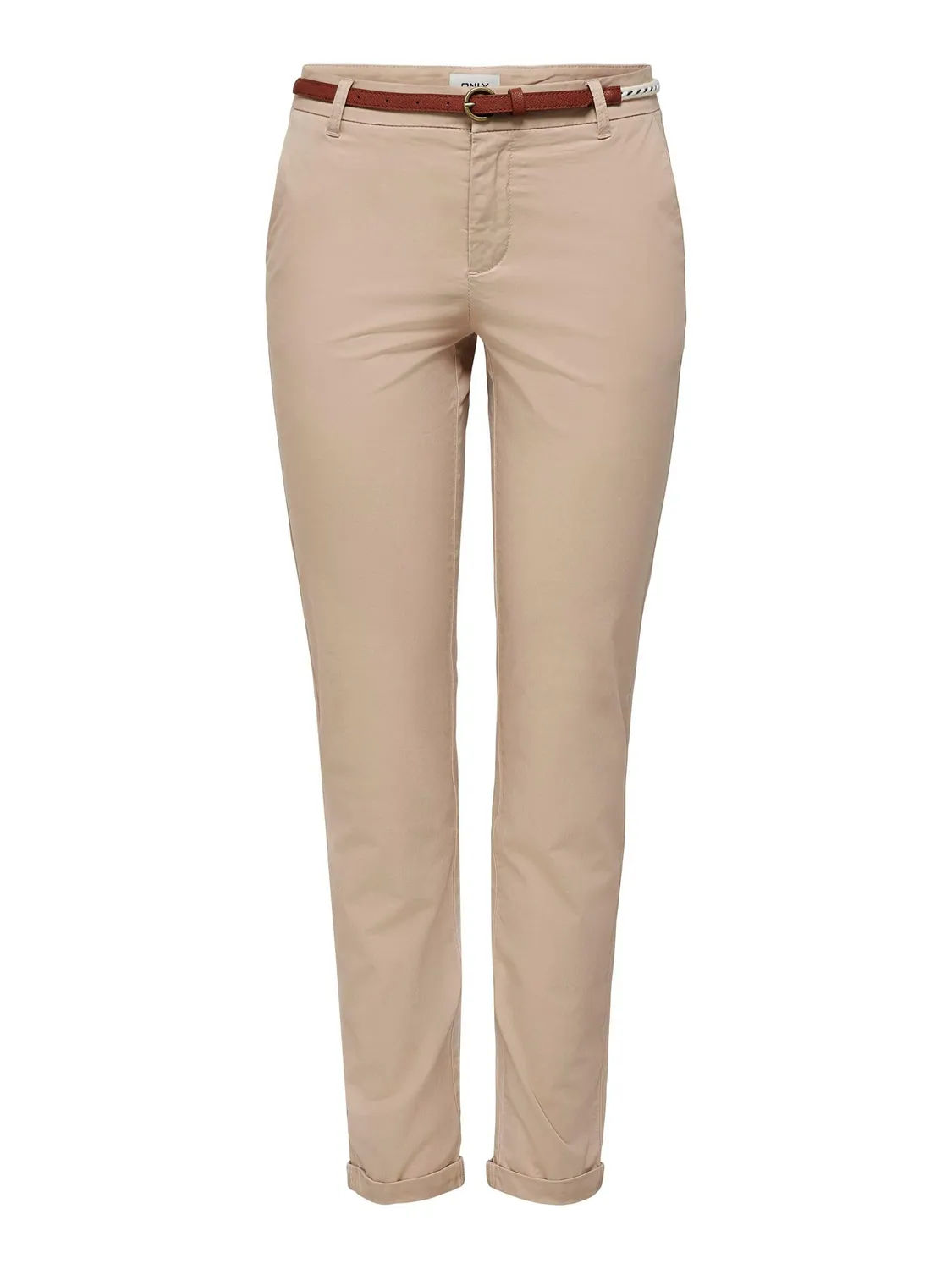 ONLY Onlbiana Regular Fit pantaloni chino donna humus