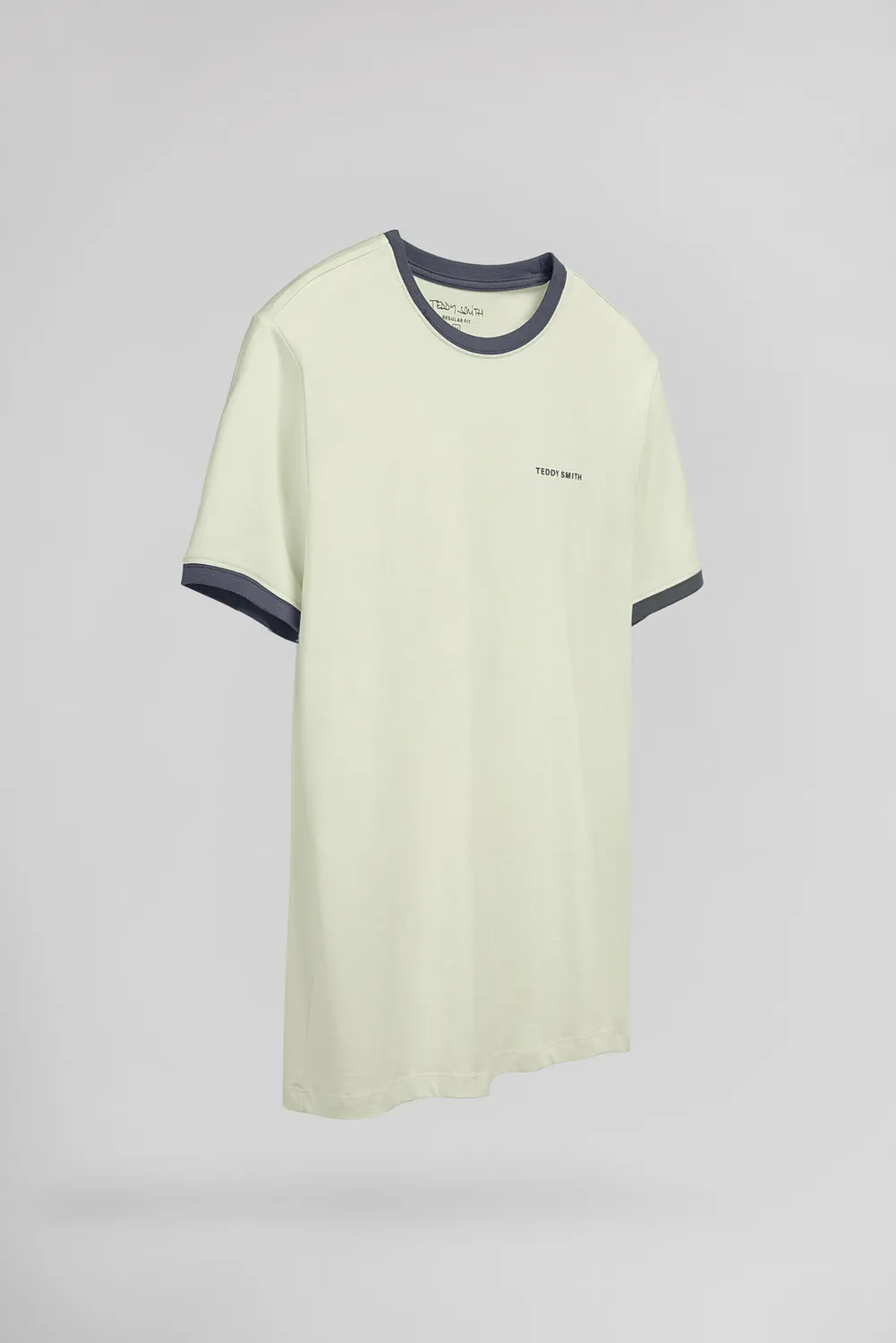 Teddy Smith The-Tee 2 R t-shirt verde uomo cotone