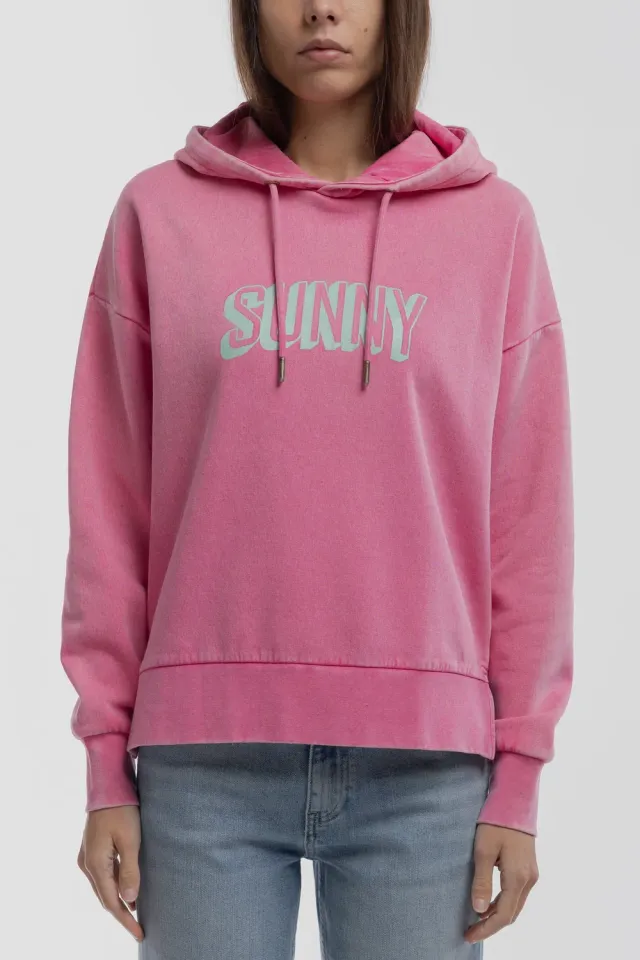 Teddy Smith S-Paillette felpa rosa bubble pink