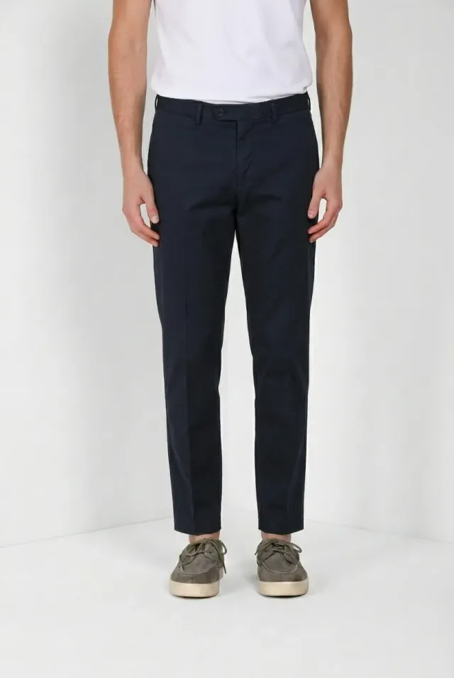 Mason's Boston chino uomo blu notte relaxed fit
