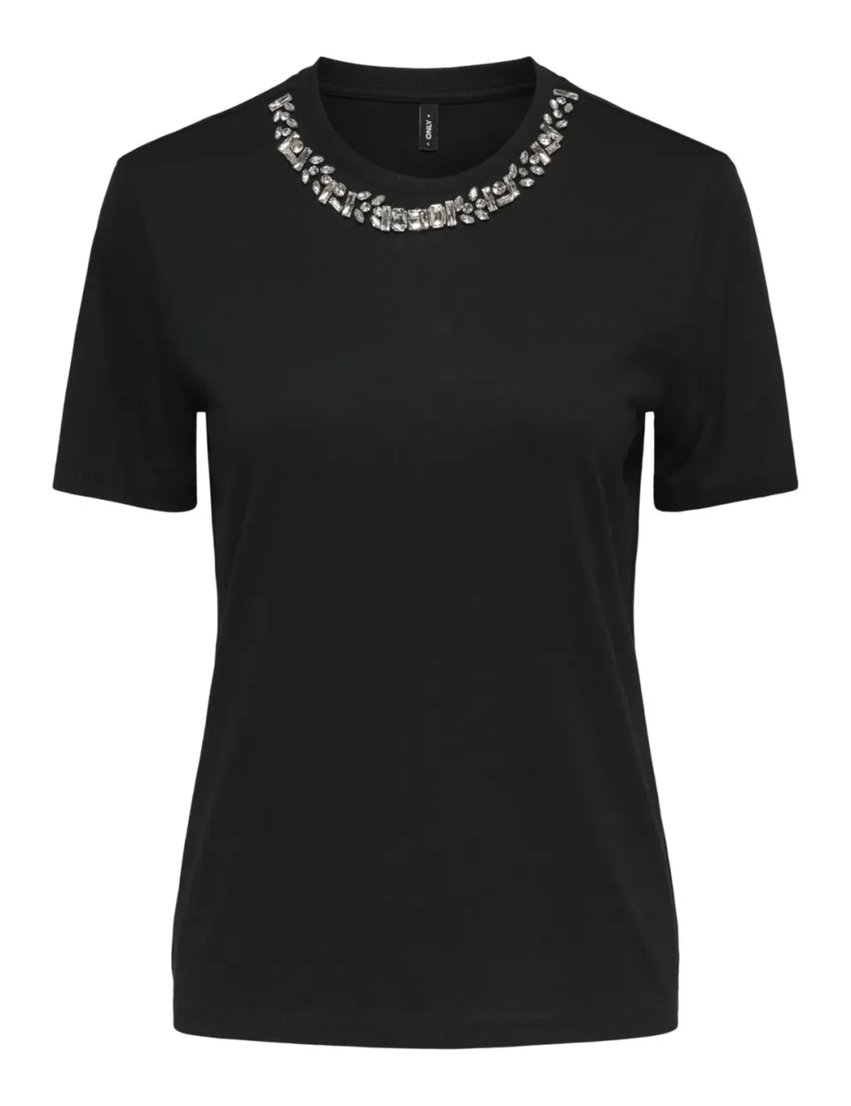 ONLY Onlparker top donna L nero manica corta