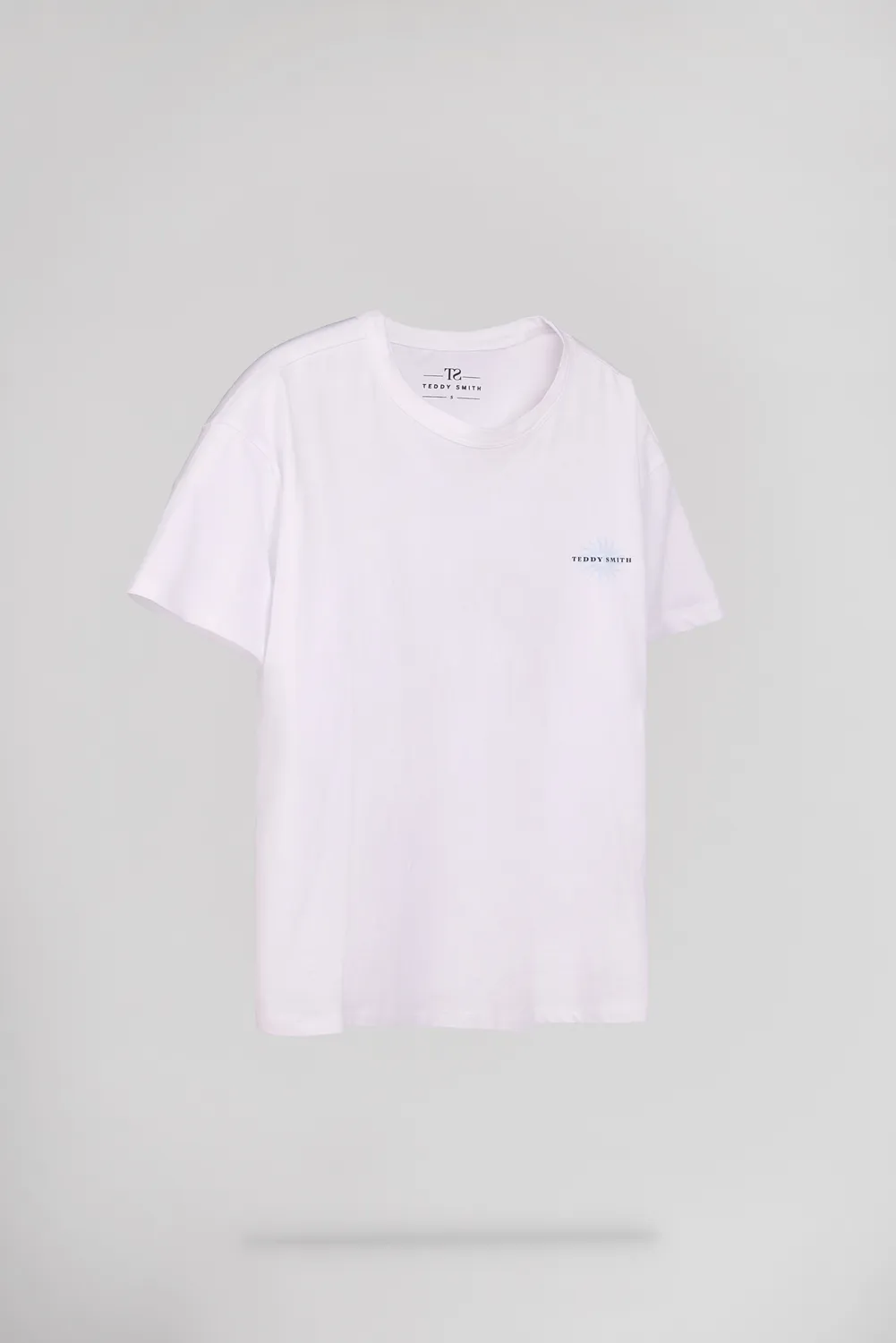 Teddy Smith Leyane MC t-shirt oversize bianca donna