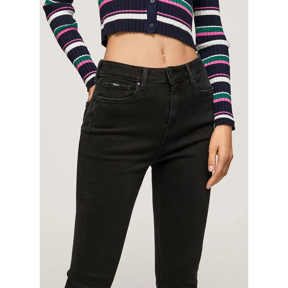 Pepe Jeans Dion Flare jeans donna vita alta powerflex blu