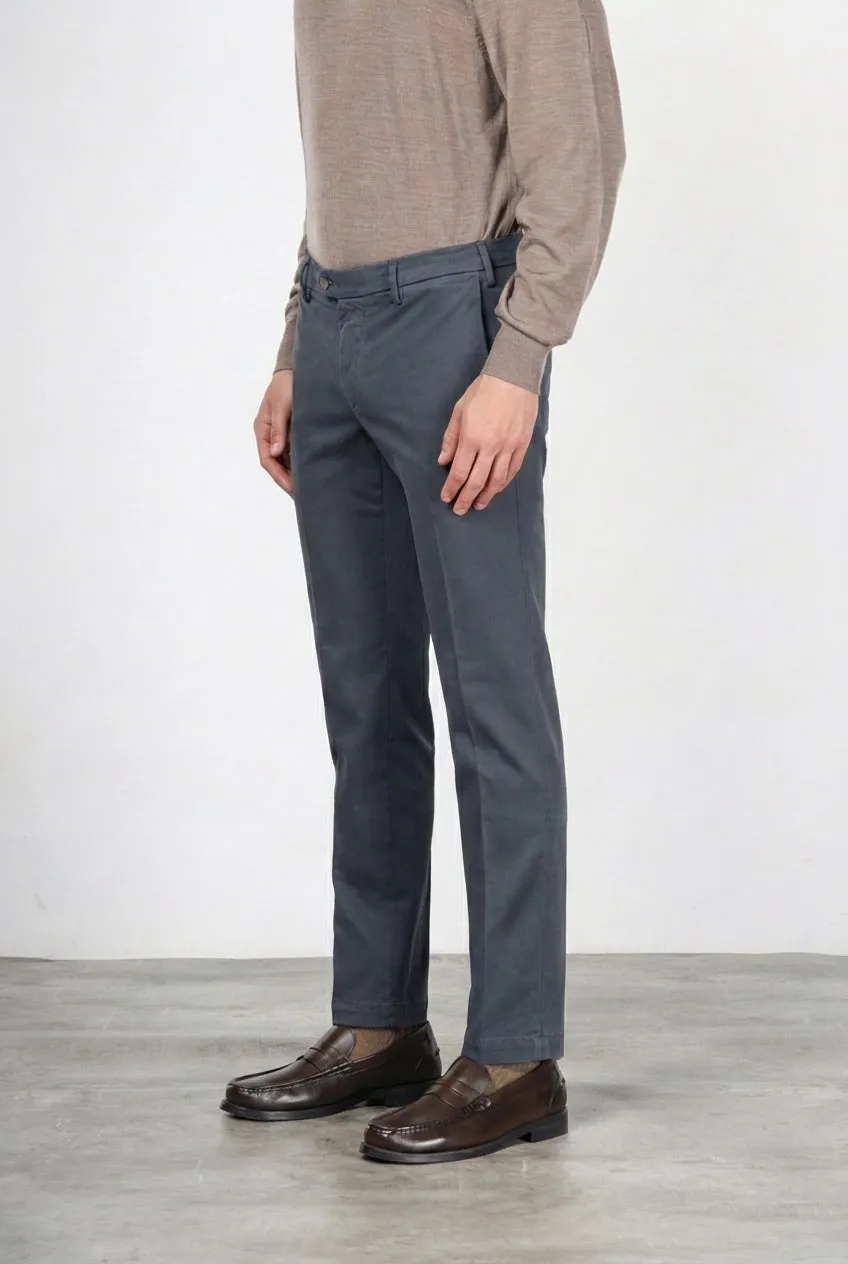 Mason's New York Style chino uomo grigio regular