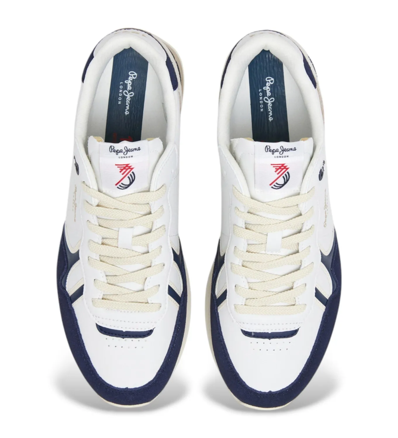 Pepe Jeans Brit Ivy M Sneaker uomo blu 40 pelle