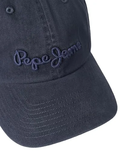 Pepe Jeans Saul Cap Cappellino Uomo Blu Cotone Twill
