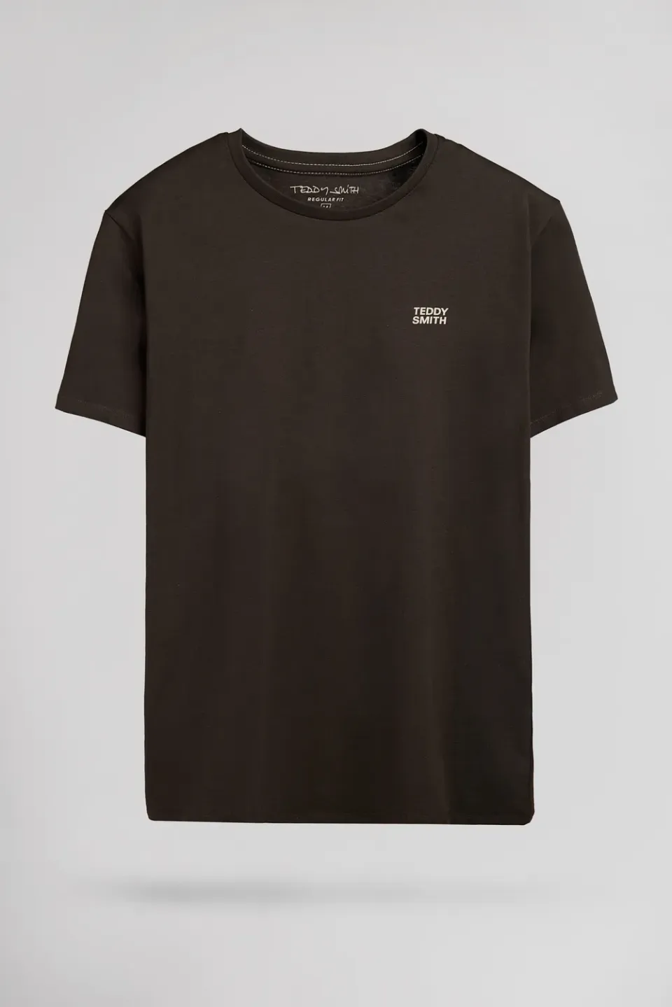 Teddy Smith The Tee 1 T-shirt kaki scuro uomo