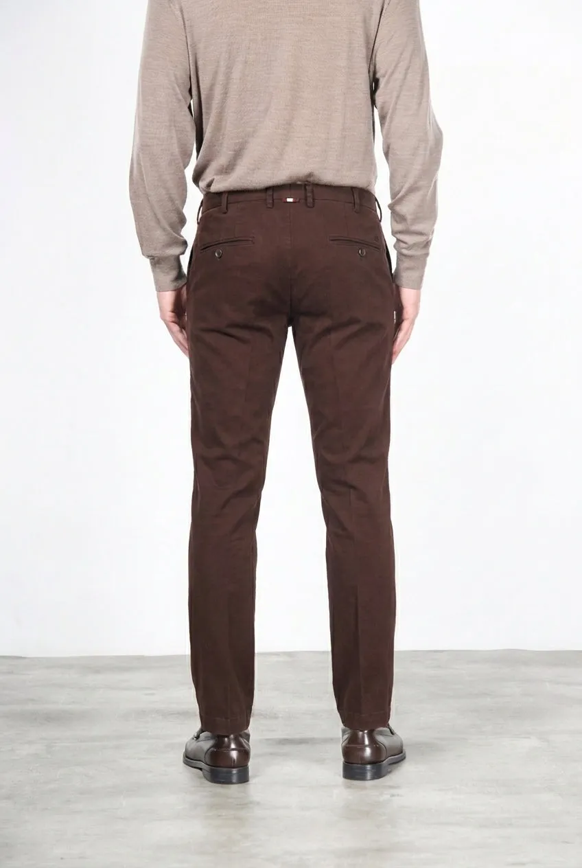 Mason's New York chino vinaccia regular uomo