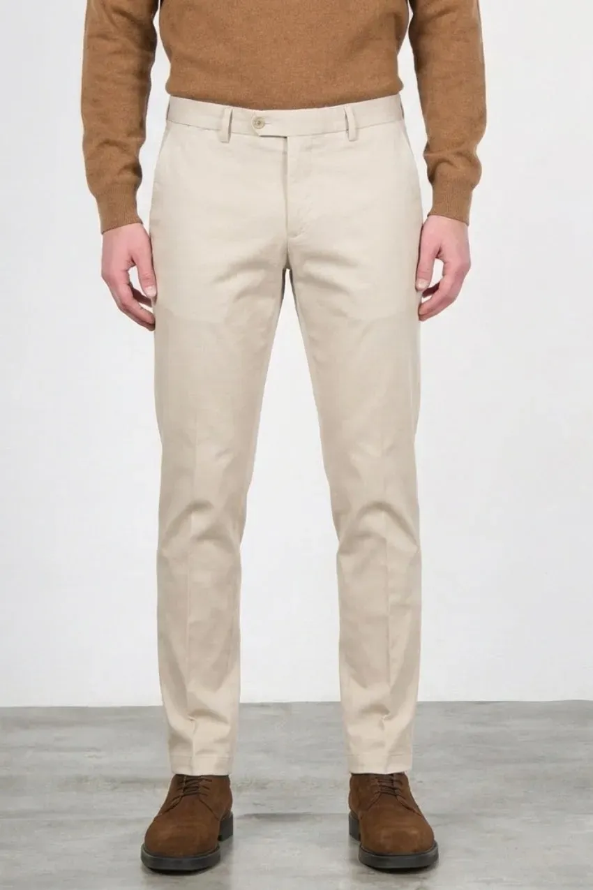 Mason’s Torino Flex chino uomo latte slim