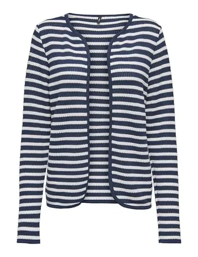 ONLY Onlbirgitte Cardigan Maniche Lunghe Nero