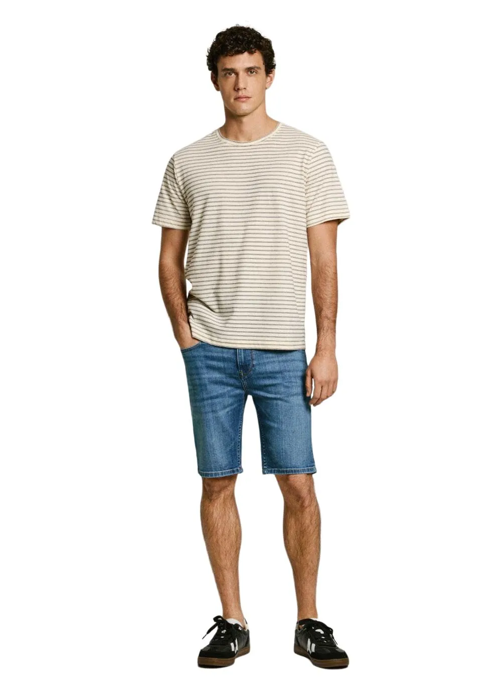 Pepe Jeans Slim Short Pantaloncini Uomo 34W Denim