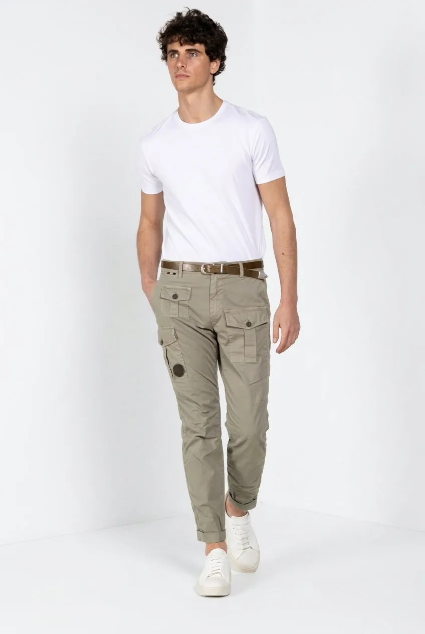 Mason's George Coolpocket Cargo Uomo Salvia Carrot Fit