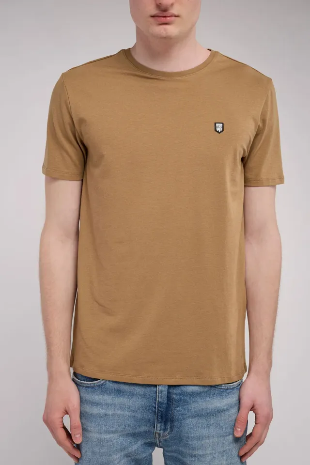 Teddy Smith T-Taho MC t-shirt nocciola uomo